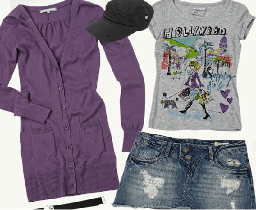 Dokonalý jarní i letní outfit / Džínové sukně 2010 (http://www.luxurymag.cz)